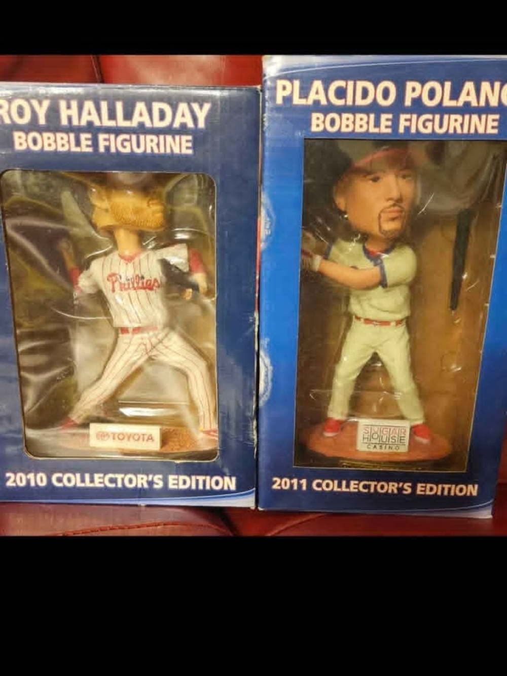 Placido Polanco Bobblehead Figurine - White & Red - Collector's Edition